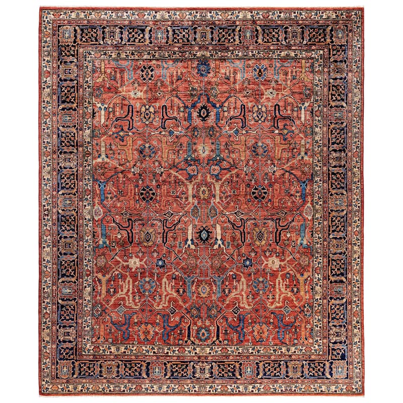 Serapi One-of-a-Kind Hand-Knotted Area Rug - Red - 8' 3" x 10' 0"