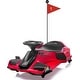 preview thumbnail 3 of 2, 12V Kids Ride on Drift Car for Kids,Electric Drifting Go-Kart with Variable Speed,Music,Colorful LED Light Red