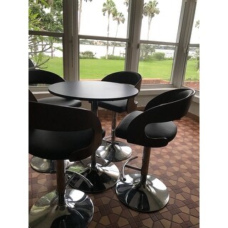 Porch & Den Bixby 27-inch Adjustable Bar Table