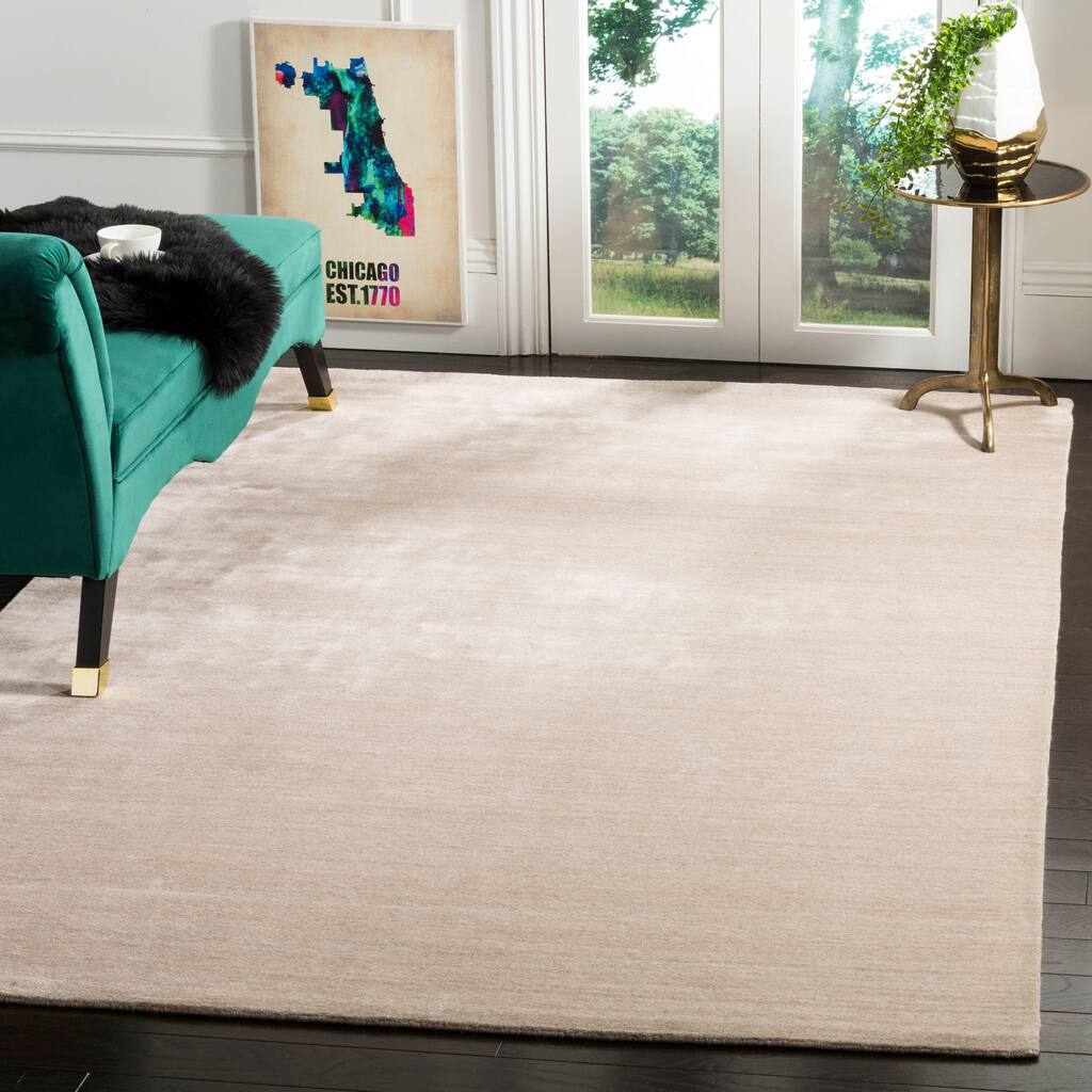SAFAVIEH Handmade Mirage Yuuka Modern Abstract Viscose Rug