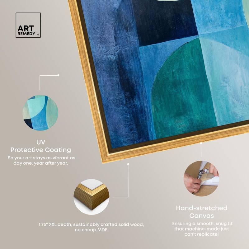 Color Blocks II Canvas by Art Remedy