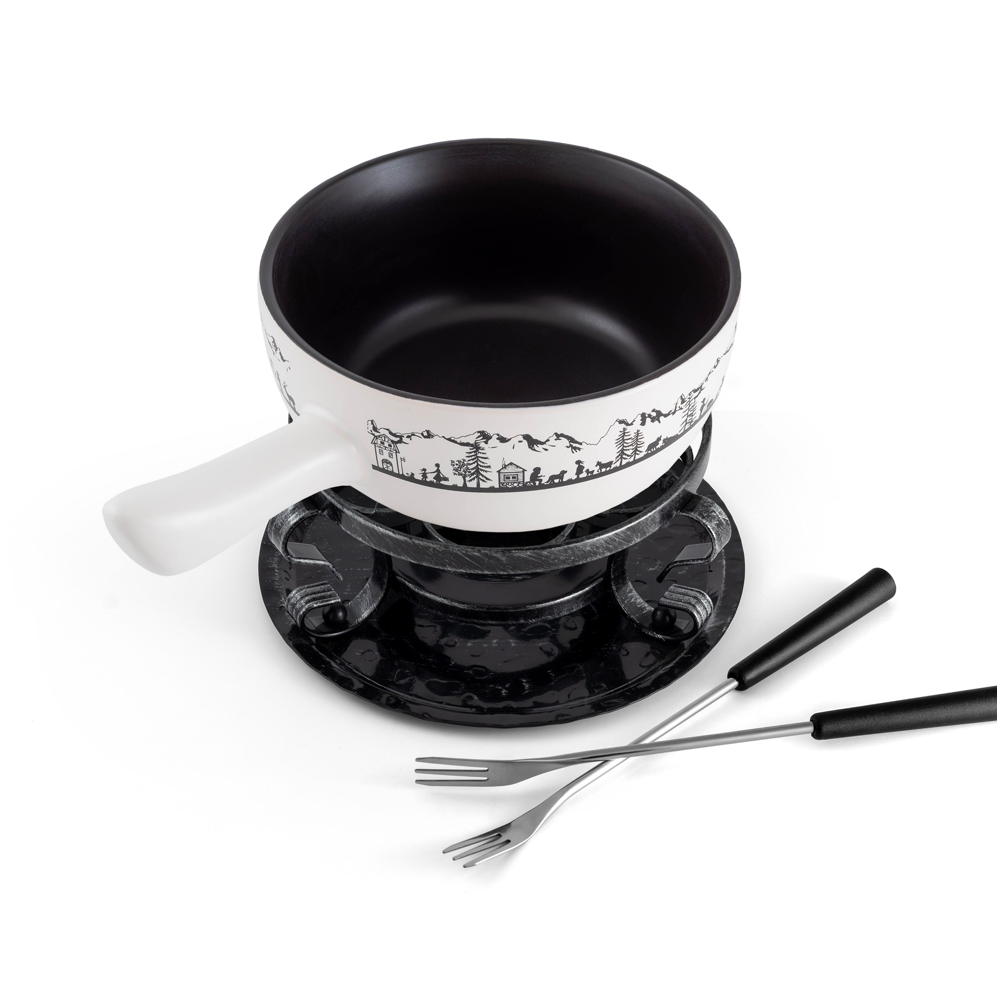 Swissmar Heidi Ceramic Cheese Fondue Set