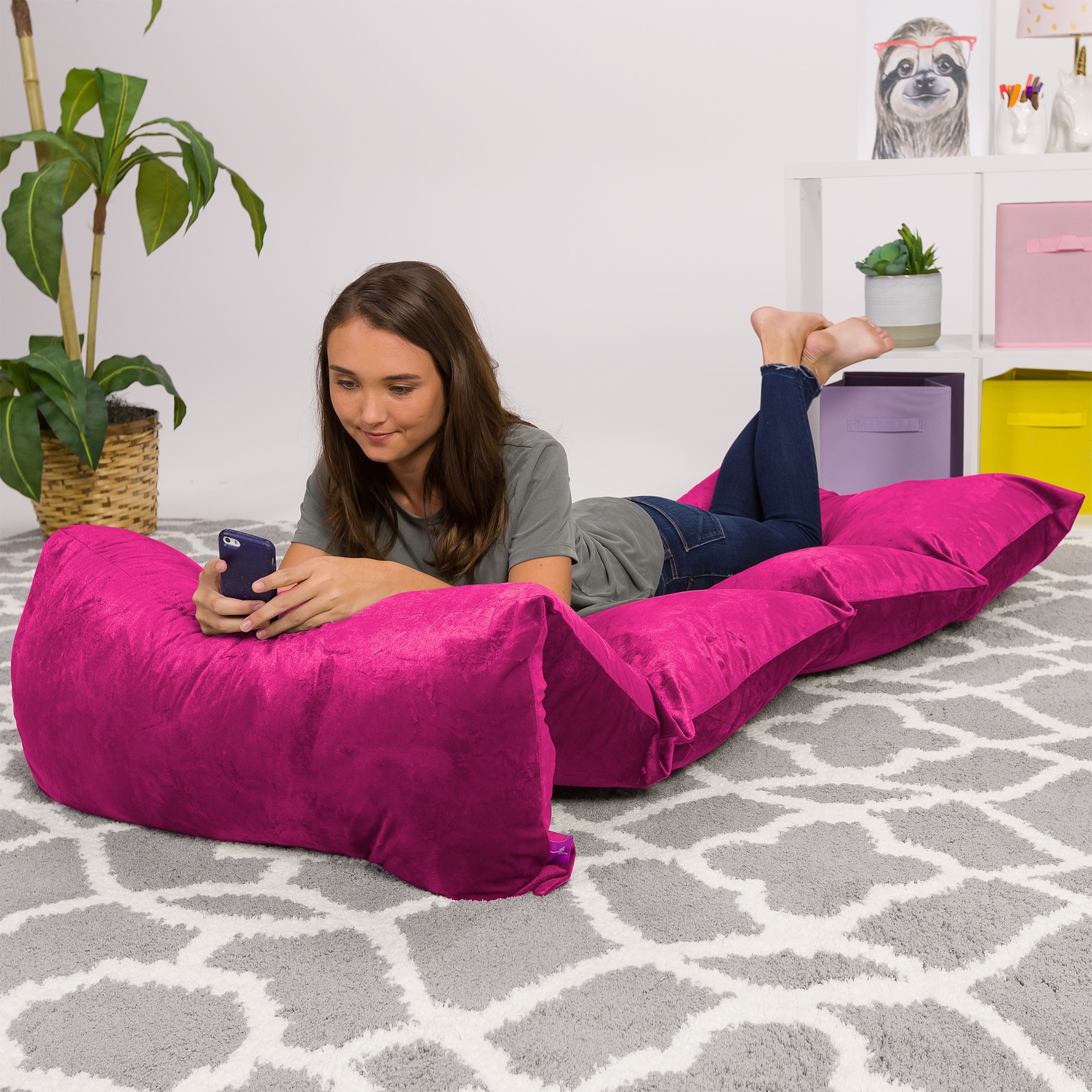 Floor sales pillow lounger