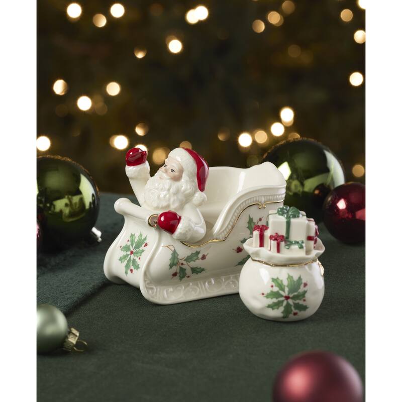 Lenox Holiday Figural Salt & Pepper Set