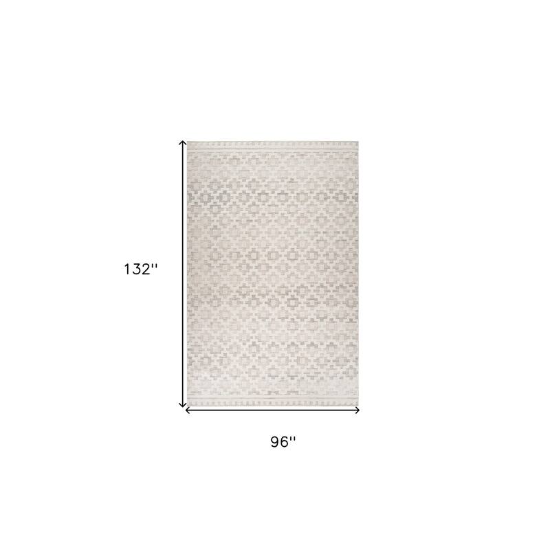 Bizij Stain Resistant Woven Durable Area Rug By HomeRoots