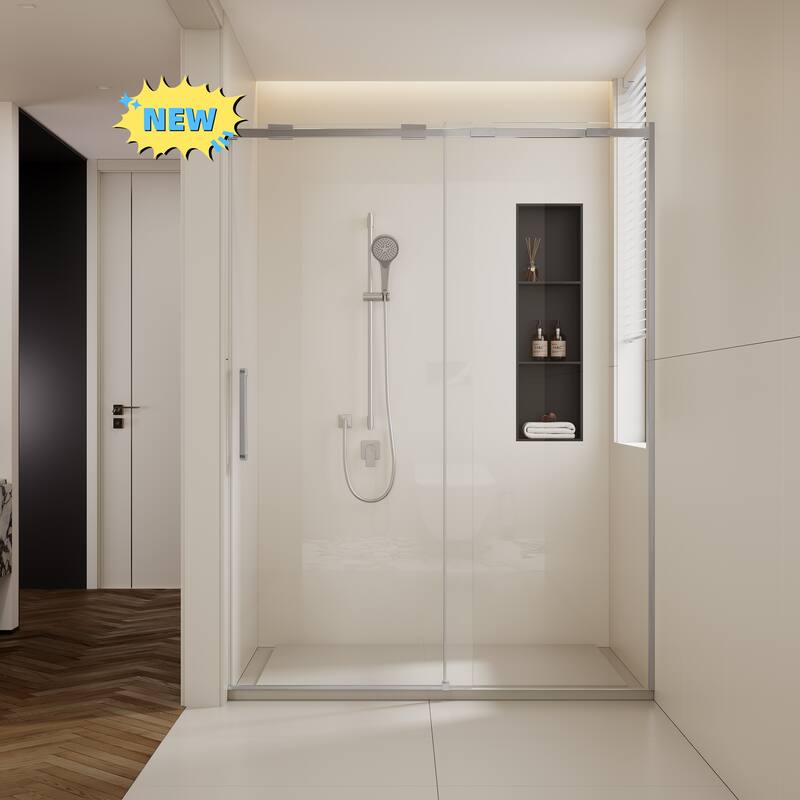 Semi-Frame Sliding Shower Door