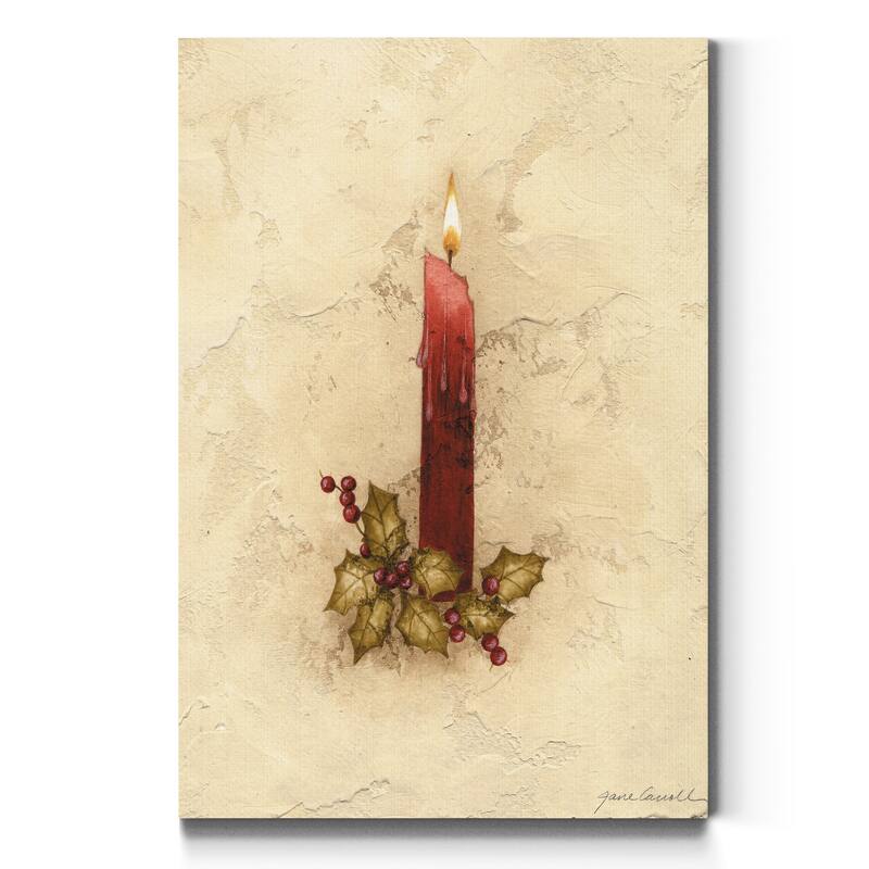 Candle-Premium Gallery Wrapped Canvas - Ready to Hang