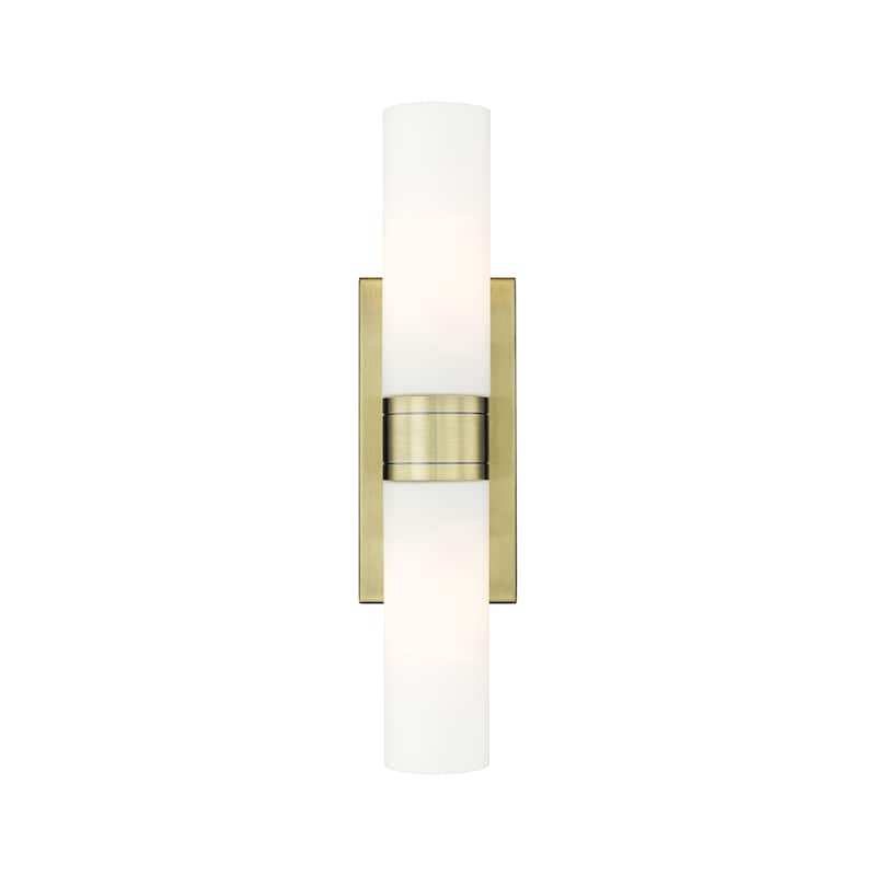 Innovations Lighting Ballston Urban - 2 Light 8" Wall-Mounted Bath Vanity Light