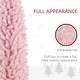 preview thumbnail 14 of 22, HOMCOM 8' Tall Pre-Lit Slim Noble Fir Artificial Christmas Tree with 300 Warm White LED Lights and 618 Tips - 7.87 ft