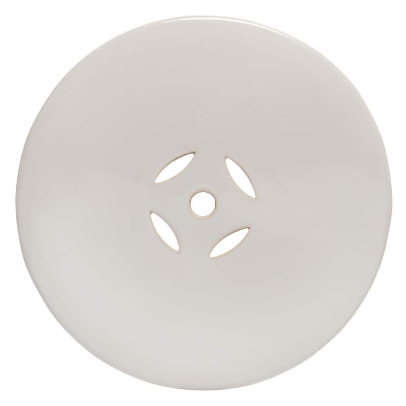 SAFAVIEH Faye White Ceramic Decorative Garden Stool