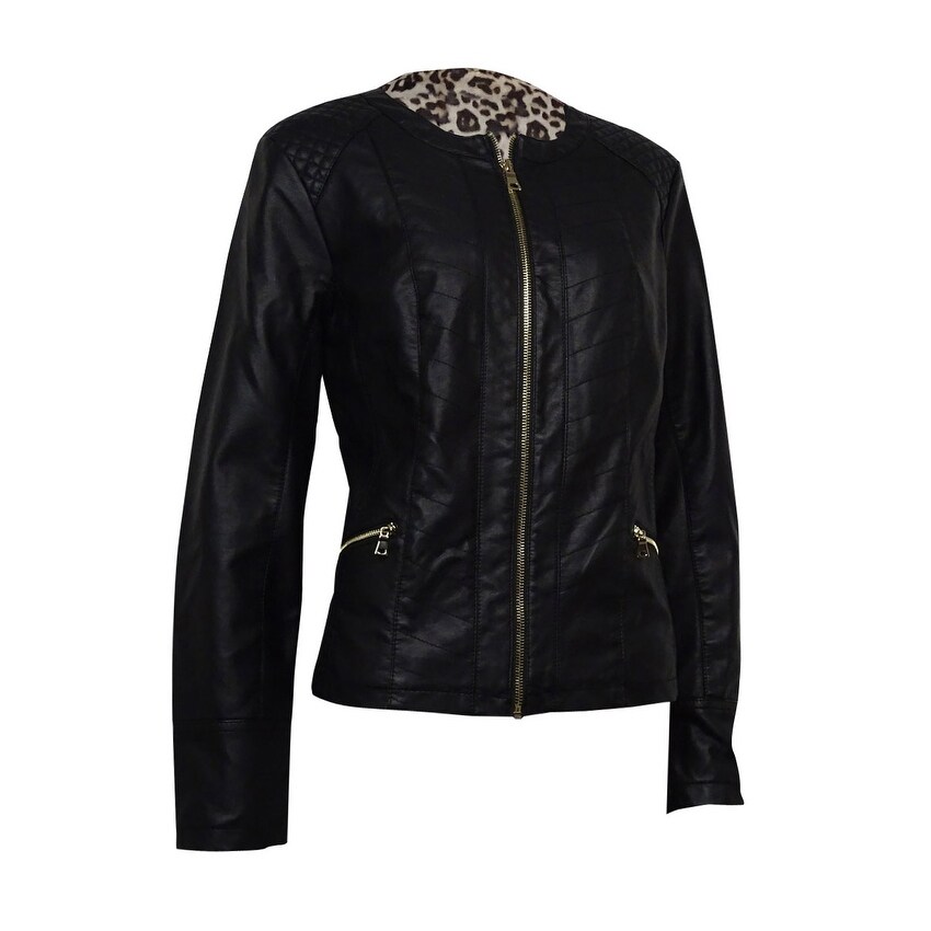 charter club leather jacket