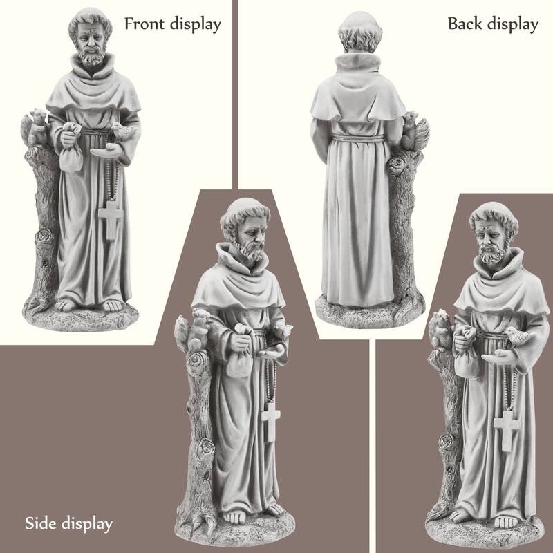 Outdoor Religious Sculpture, Garden Decor, Waterproof Sculpture, Suitable for Courtyard, Front porch, Patio