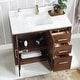 preview thumbnail 24 of 138, San Single Bath Vanity with Composite Stone Top without Mirror