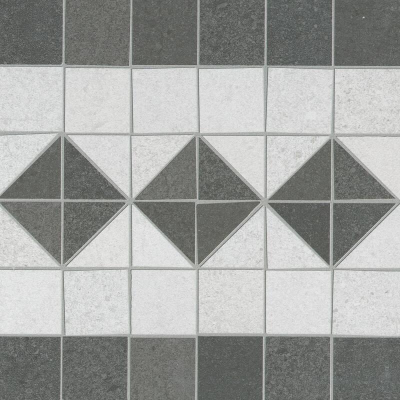 Emser Tile Bauhaus - 8" x 8" Square Floor and Wall Tile - Matte Visual - Krix