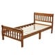 preview thumbnail 10 of 19, Merax Wood Twin Platform Bed with Headboard, Footboard, Slat Support