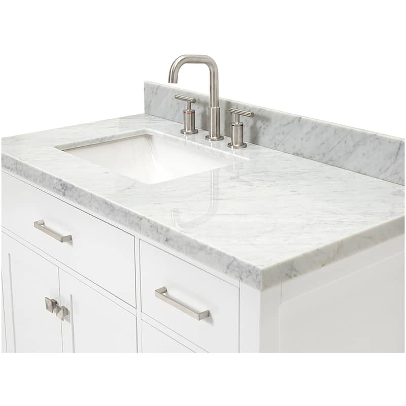 Ariel H043SLCWRVO Bristol 43" Free Standing Single Rectangular Basin