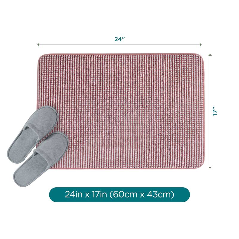 Vellux Bliss Memory Foam Bath Rug