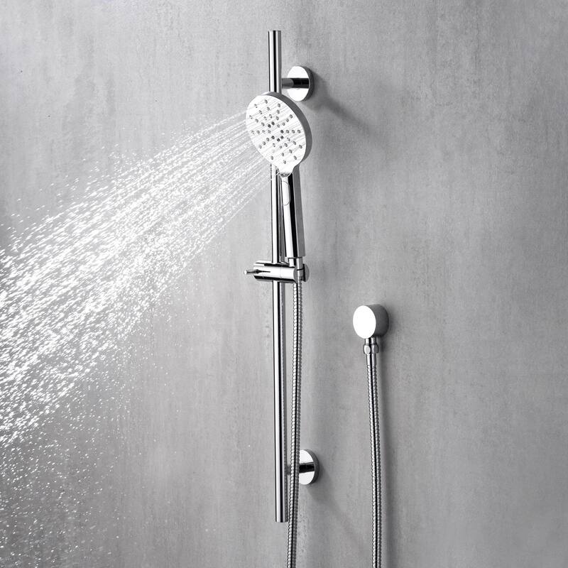 Luxier SB01-30 30 in. Adjustable Slide Bar for Handheld Showerheads
