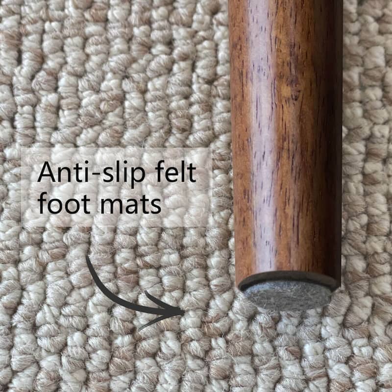 Modern Parsons Dining Chairs with Solid Wood Legs