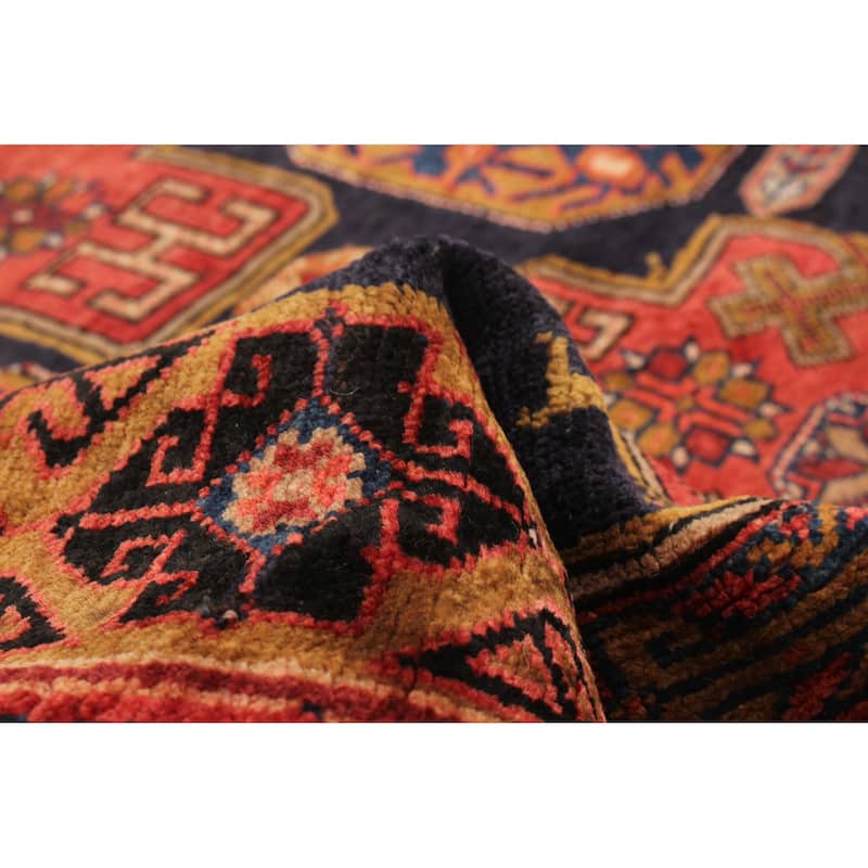 ECARPETGALLERY Hand-knotted Konya Anatolian Red Wool Rug - 3'10 x 10'1