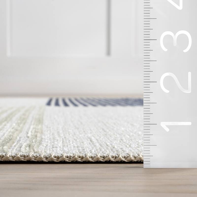 Nuloom Olivette SuperiorWash Geometric Machine Washable Area Rug