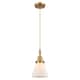 Option Brushed Brass / Matte White Shade