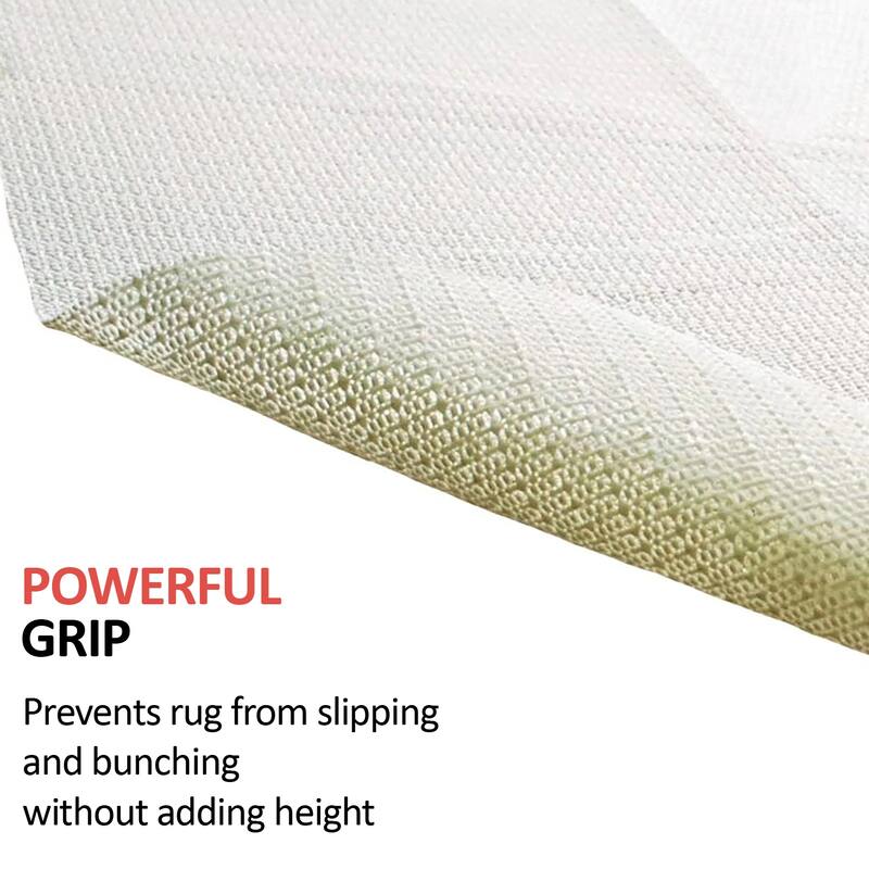 Beige Non-slip Firm Grip Rug Pad