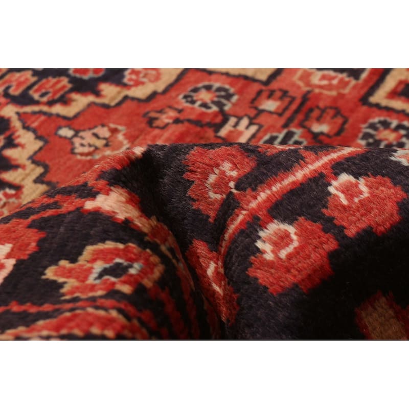 Anadol Navy, Red Rug 4'4" x 6'9" - 4'4 x 6'9