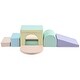 preview thumbnail 13 of 22, Multicolor Soft Climb and Crawl Foam Playset, Soft Play Equipment Playground for Toddlers Colorful