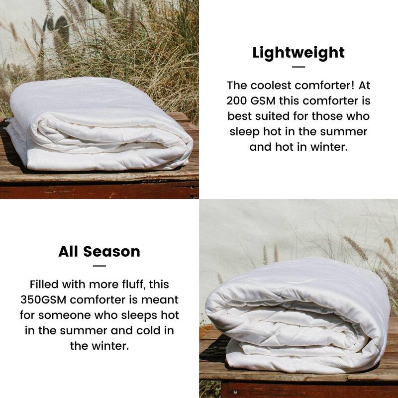 Cooling Comforter, Made from 100 Viscose Made from Bamboo, Organic