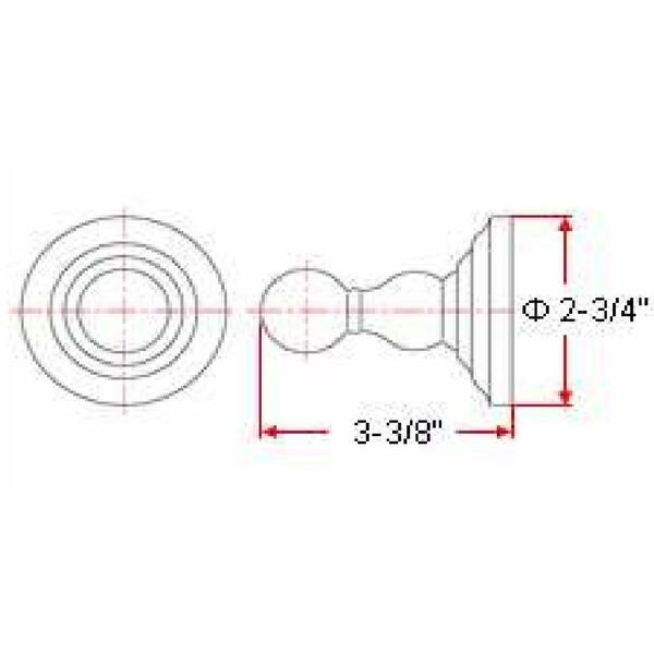 Design House 538454 Calisto Oil Rubbed Bronze Robe Hook - Bed Bath ...