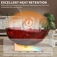preview thumbnail 2 of 9, Resin Freestanding Soaking Bathtub with Center Drain and Pop-Up Drain, CUPC & CE Certified
