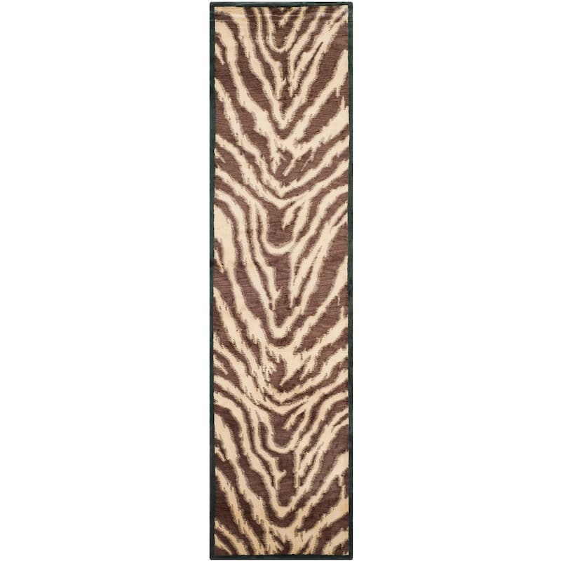 SAFAVIEH Couture Hand-knotted Tibetan Zeqje Modern Wool Rug