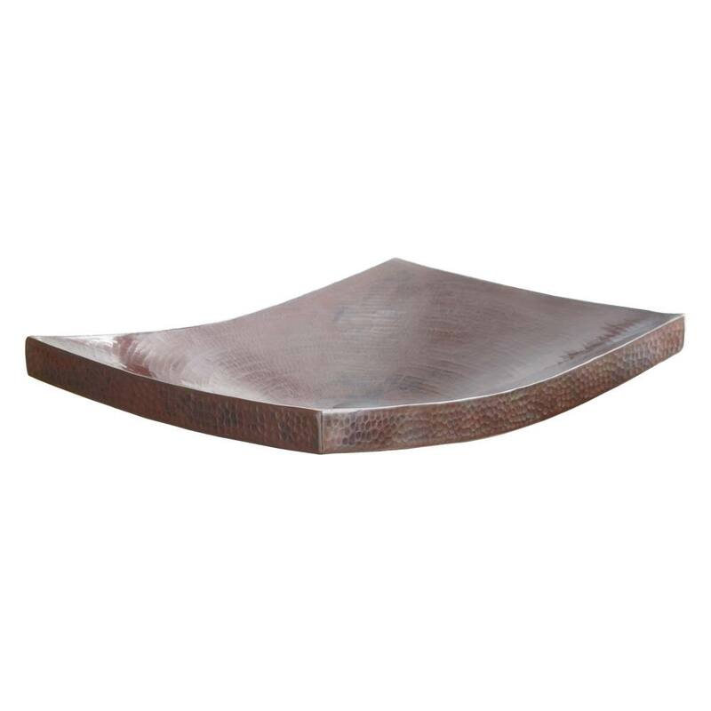 Native Trails Kohani 20" Copper Vessel Bathroom Sink - Antique Copper