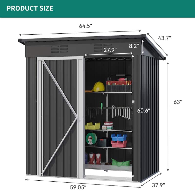 Steel Outdoor Storage Shed