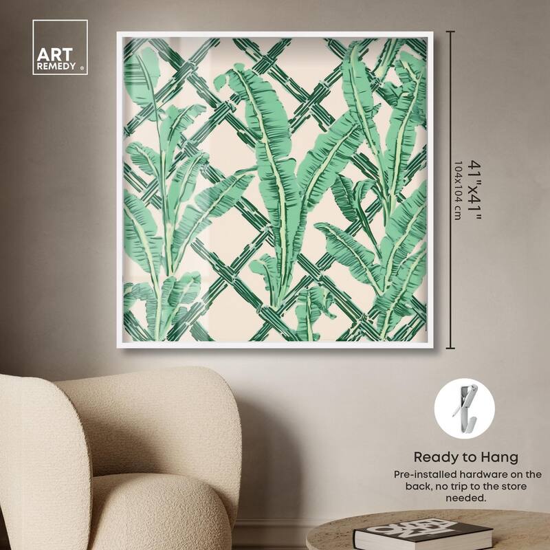Vibrant Squiggles Shadowbox by Art Remedy