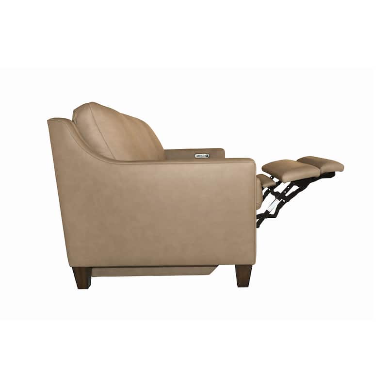 Finley Leather Power Inclining Sofa by Flexsteel - 82" x 36" x 38"