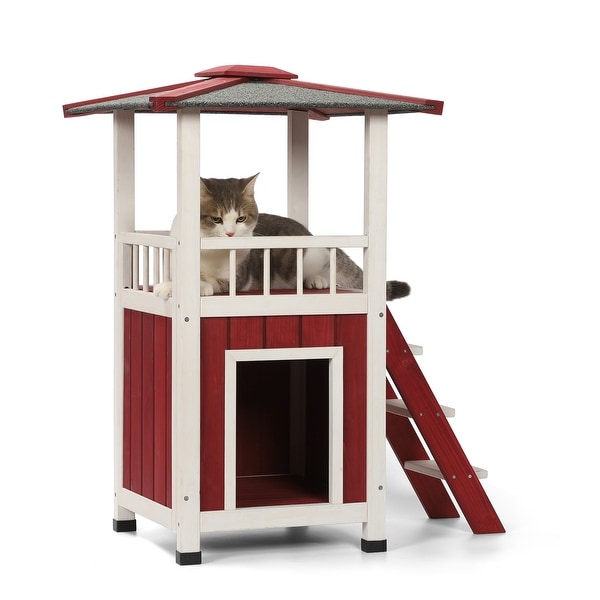 Weatherproof top cat tower