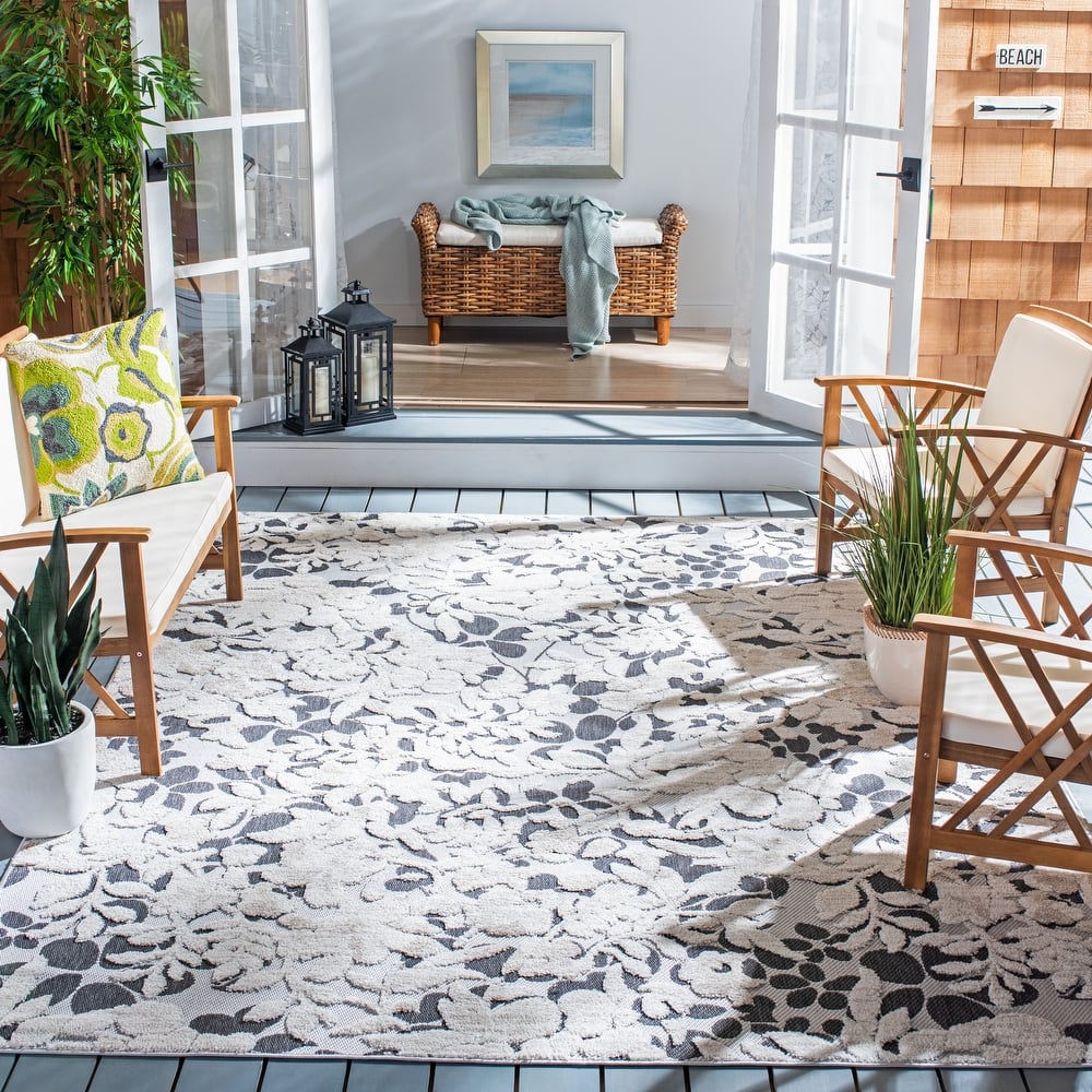 SAFAVIEH Cabana Vitalija Indoor/ Outdoor Waterproof Patio Rug