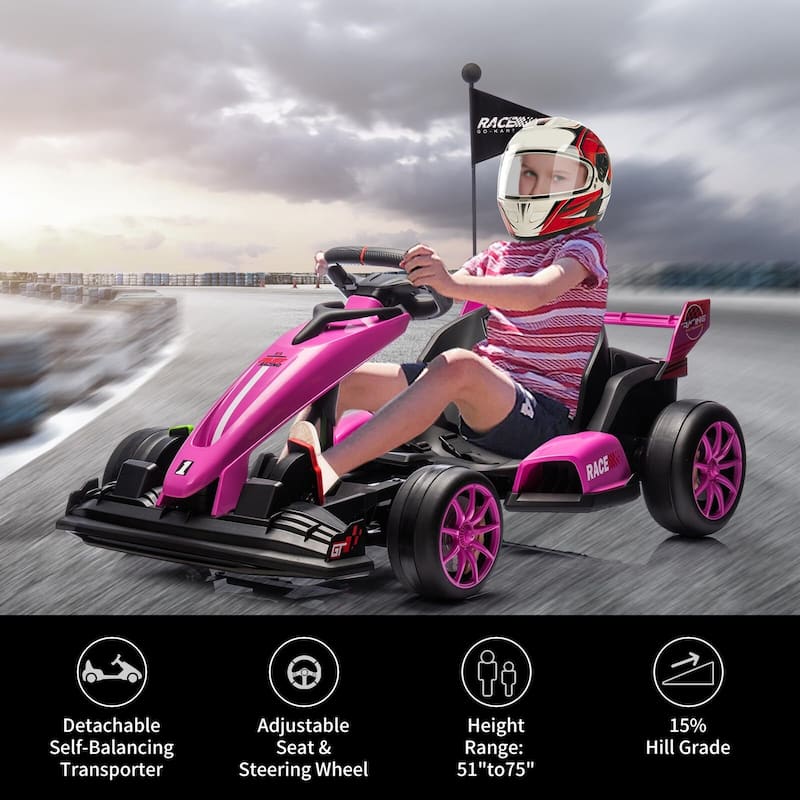 24V Electric Drift Kart for Kids