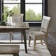 preview thumbnail 13 of 20, Carbon Loft Chloe Dining Side Chair Set of 2 Cream/Grey