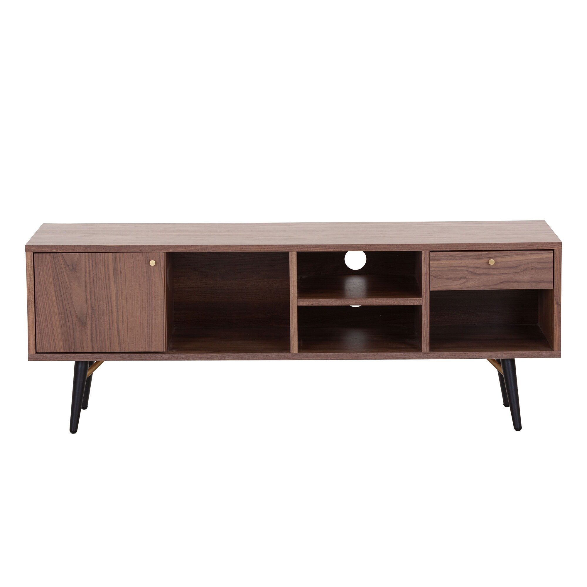 Low Profile TV Stand Modern Media Console for TVs up to 78