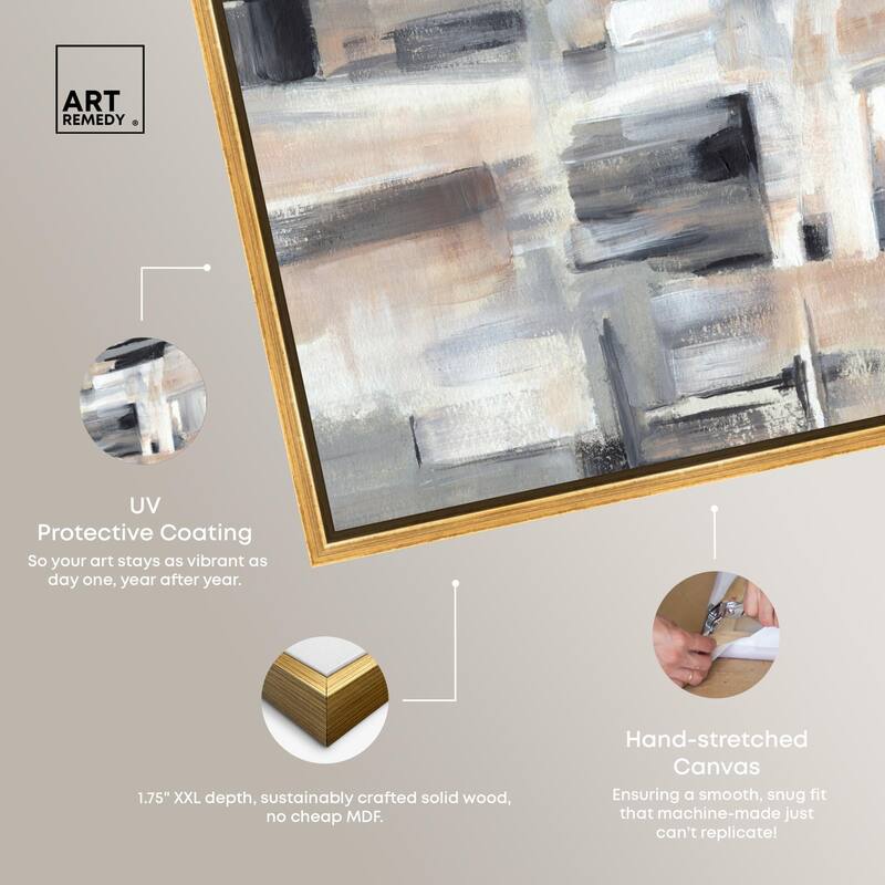 Neutral Nirvana Canvas by Art Remedy