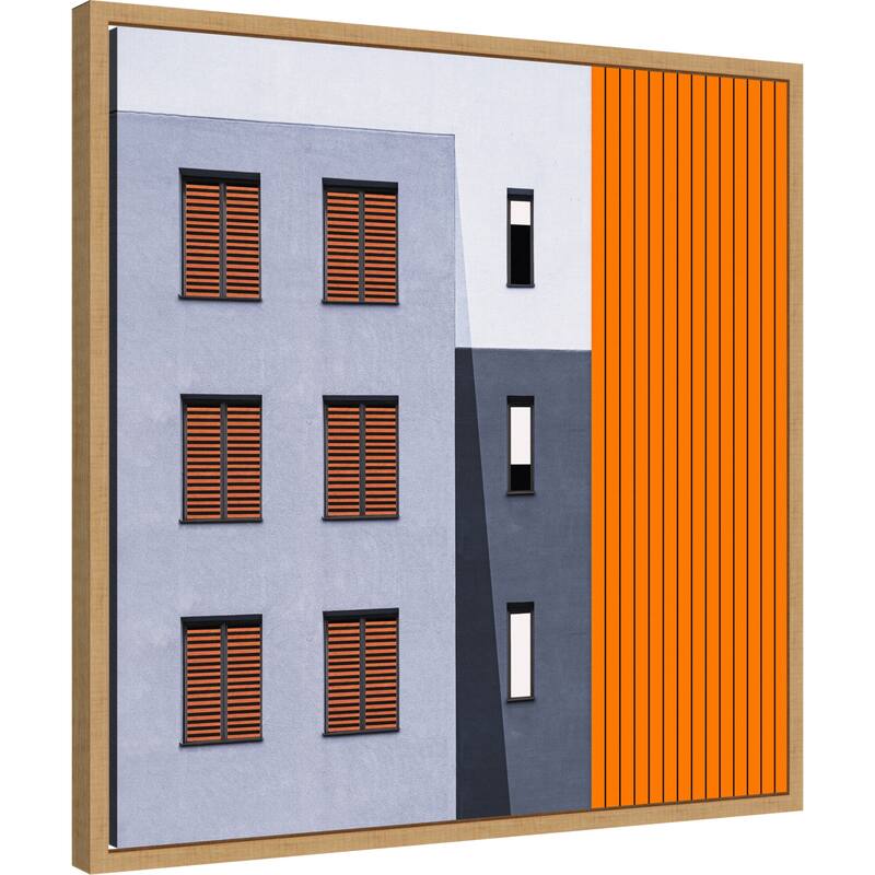 Facade by Inge Schuster Framed Canvas Wall Art Print