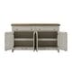 preview thumbnail 7 of 7, Farmhouse Reimagined Antique White Server