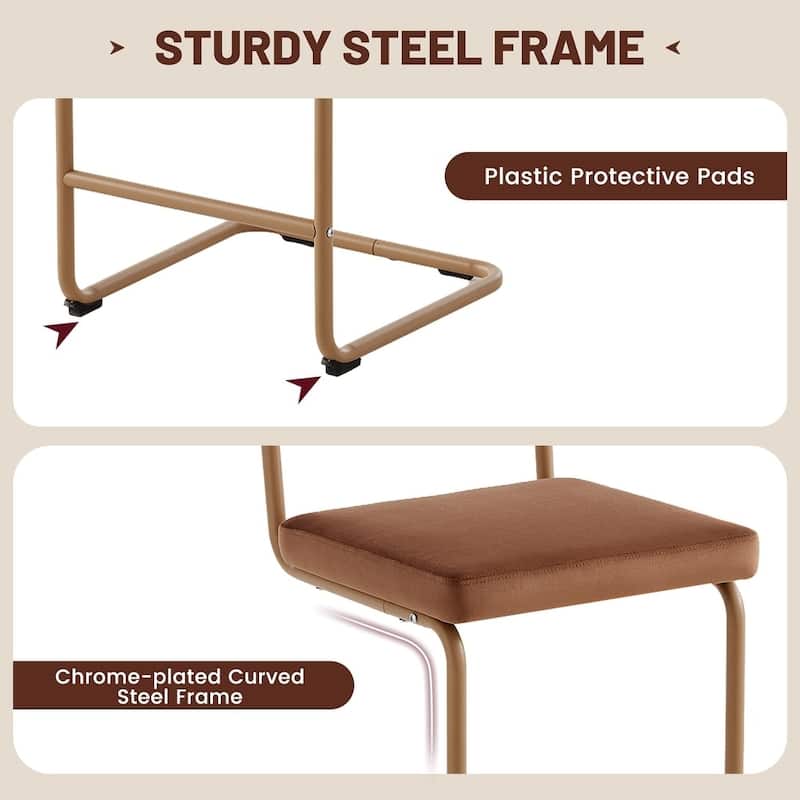 Set of 3 Counter Height Bar Stools with Woven Rattan Back and Footrest for Kitchen Island - 26" H