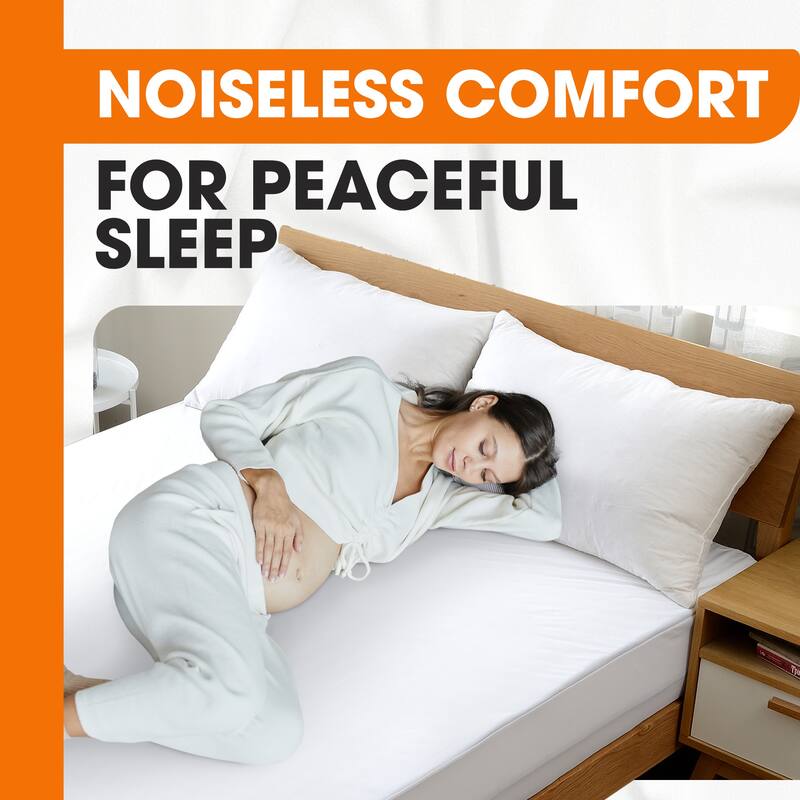 Cheer Collection Knitted Fabric Waterproof Mattress Protector
