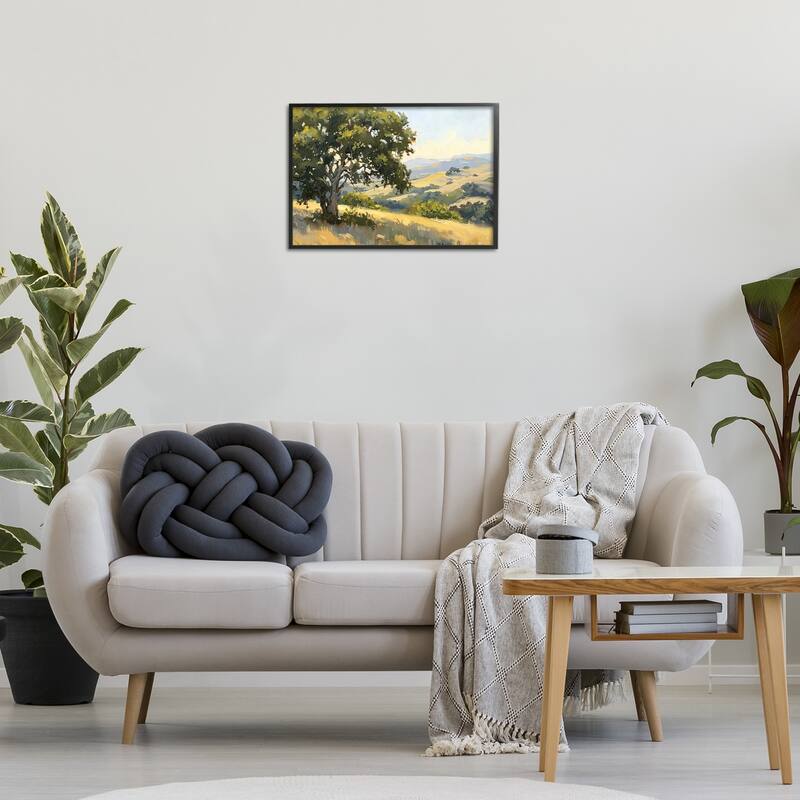 Stupell On The Hilltop Scenery Framed Giclee Art Design By LSR Creative Studio