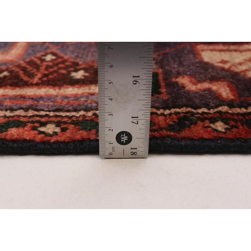 ECARPETGALLERY Hand-knotted Konya Anatolian Red Wool Rug - 3'8 x 9'10