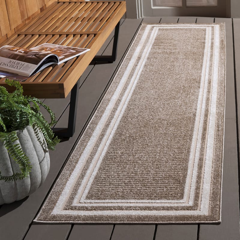 SAFAVIEH Cabana Pratima Indoor/Outdoor Waterproof Patio Backyard Rug